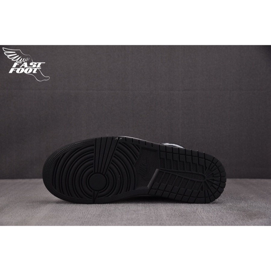 快腳🔎 AJ1 x Union Fragment 黑白 閃電三方聯名 II7282-100-細節圖9