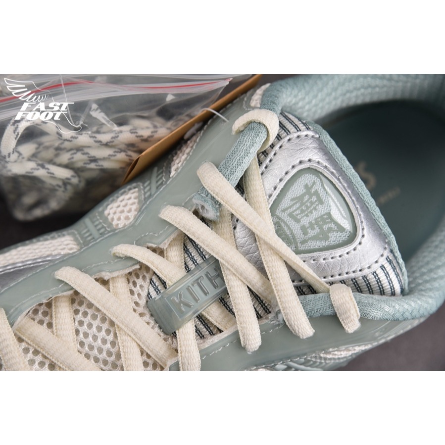 快腳🔎 KITH × Asics Gel-Kayano 12.1 1203A675-100 翡翠綠 聯名-細節圖5
