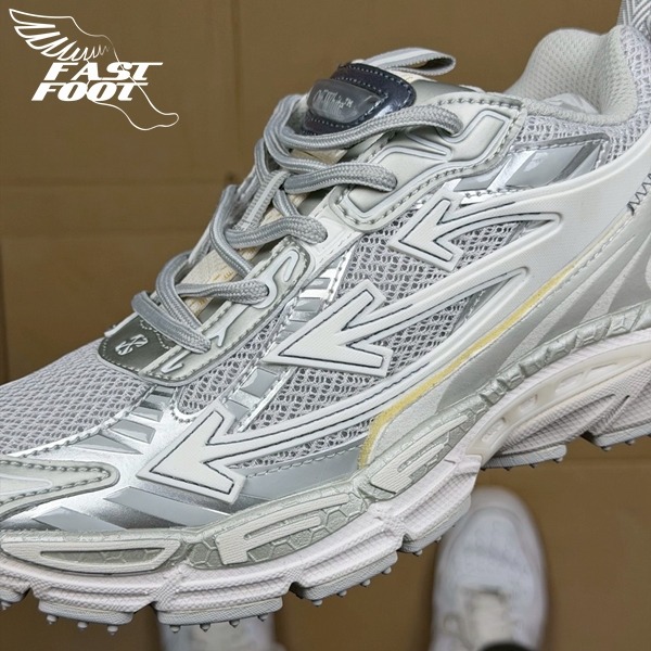 快腳🔎 Off-White BE RIGHT BACK 灰銀 慢跑鞋 解構鞋 老爹鞋 超級稀少-細節圖5