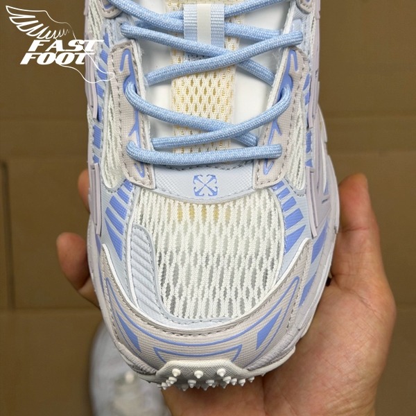 快腳🔎 Off-White BE RIGHT BACK 灰藍 慢跑鞋 解構鞋 老爹鞋 超級稀少-細節圖4