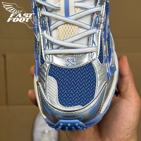 快腳🔎 Off-White BE RIGHT BACK 深藍 慢跑鞋 解構鞋 老爹鞋 超級稀少-細節圖4