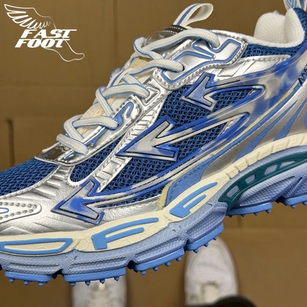 快腳🔎 Off-White BE RIGHT BACK 深藍 慢跑鞋 解構鞋 老爹鞋 超級稀少-細節圖5