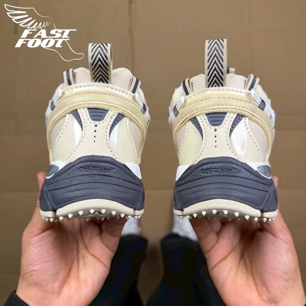 快腳🔎 Off-White BE RIGHT BACK 米黃 慢跑鞋 解構鞋 老爹鞋 超級稀少-細節圖7