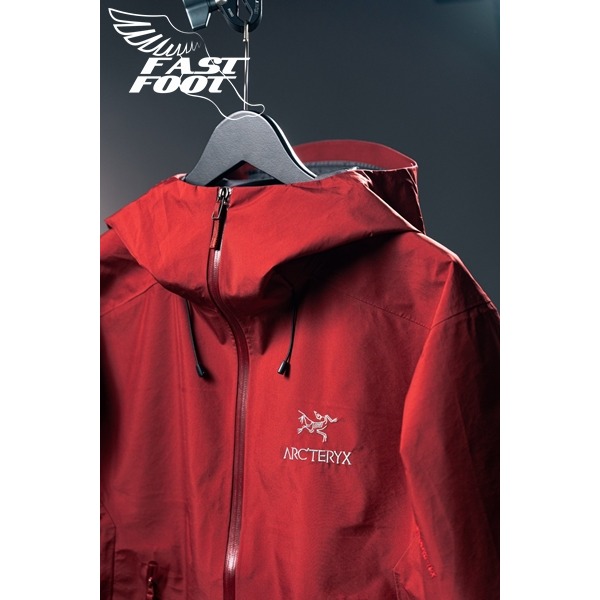 快腳🔎 Arcteryx 始祖鳥 Beta LT Gore-Tex 防風防水 透氣連帽外套 波爾多紅 有尺寸表-細節圖2