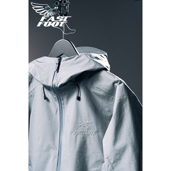 快腳🔎 Arcteryx 始祖鳥 Beta LT Gore-Tex 防風防水 透氣連帽外套 霧霾灰 有尺寸表-細節圖2