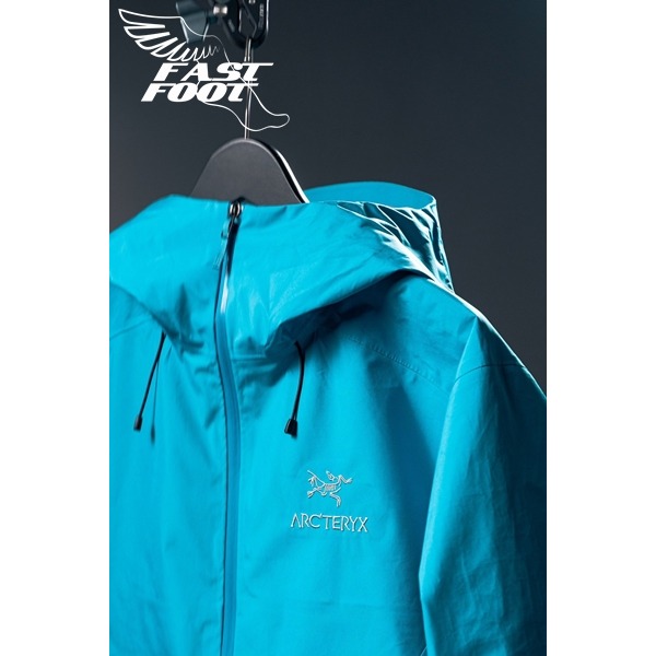 快腳🔎 Arcteryx 始祖鳥 Beta LT Gore-Tex 防風防水 透氣連帽外套 錦鯉藍 有尺寸表-細節圖2