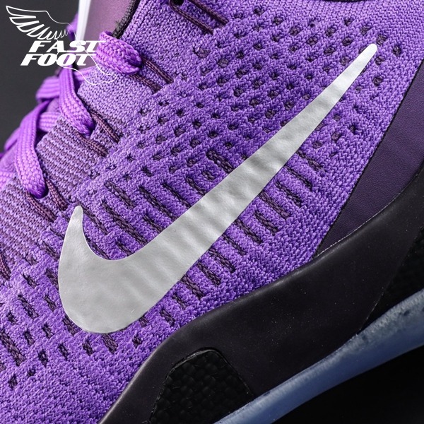 快腳🔎 NIKE KOBE 9 ELITE LOW  黑紫 黑曼巴 籃球鞋 男鞋 IM0465-500-細節圖7
