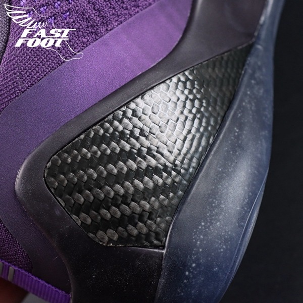 快腳🔎 NIKE KOBE 9 ELITE LOW  黑紫 黑曼巴 籃球鞋 男鞋 IM0465-500-細節圖10