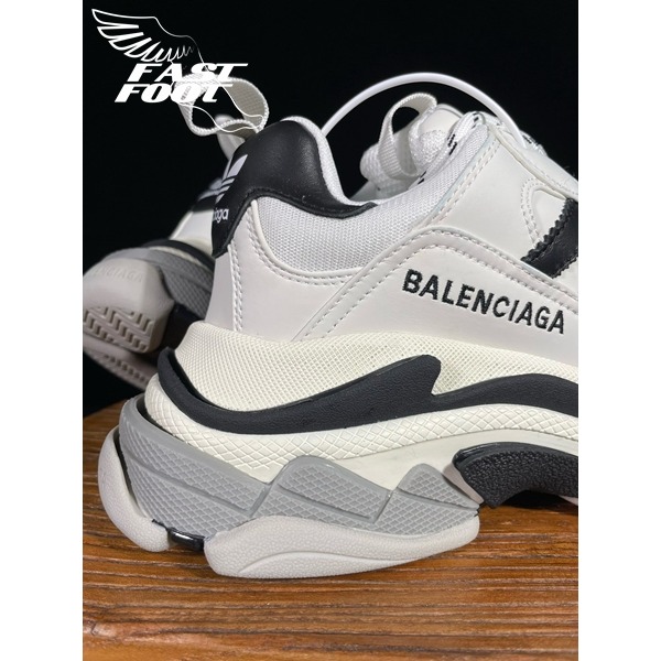 快腳🔎 BALENCIAGA Triple S x Adidas 老爹鞋 解構鞋 聯名款-細節圖6
