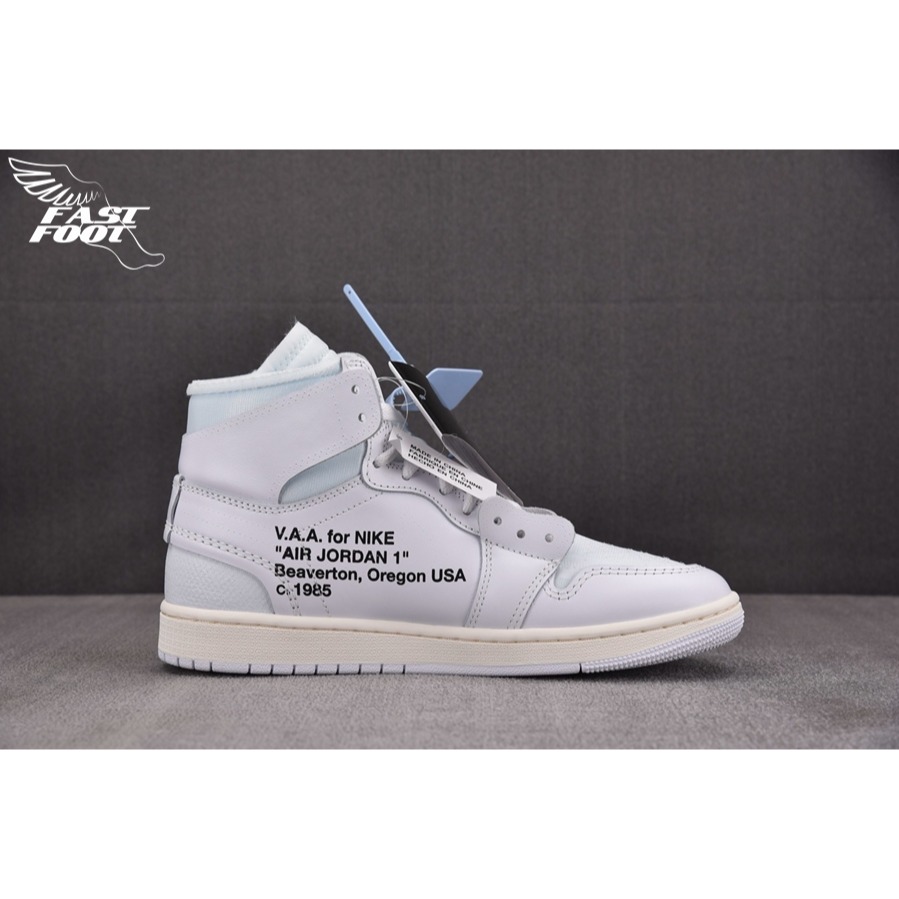 快腳🔎 Virgil Abloh Archive x  AJ 1 High OG Alaska AA3834-100-細節圖2