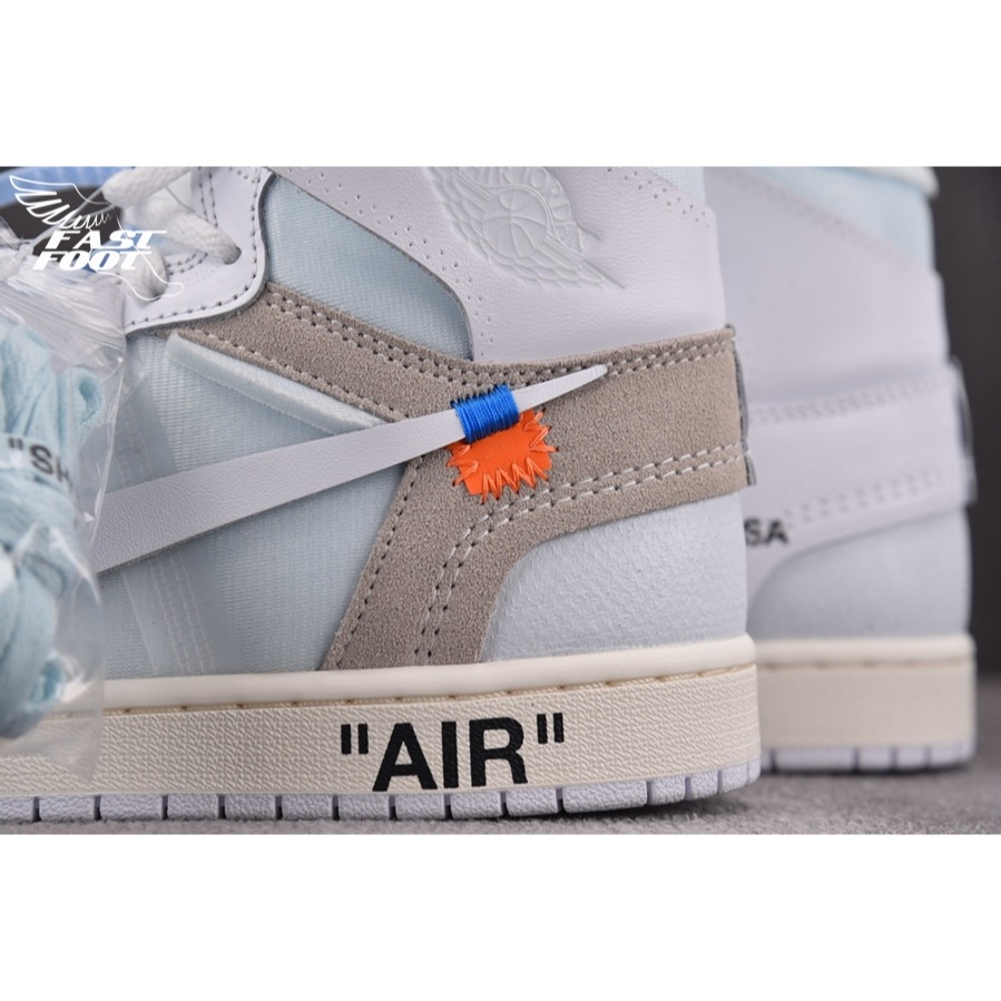 快腳🔎 Virgil Abloh Archive x  AJ 1 High OG Alaska AA3834-100-細節圖7