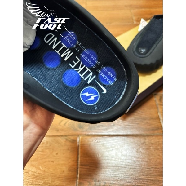 快腳🔎 Nike x Fragment 藤原浩  Mind 001 IQ8502-001 黑藍 限定-細節圖9