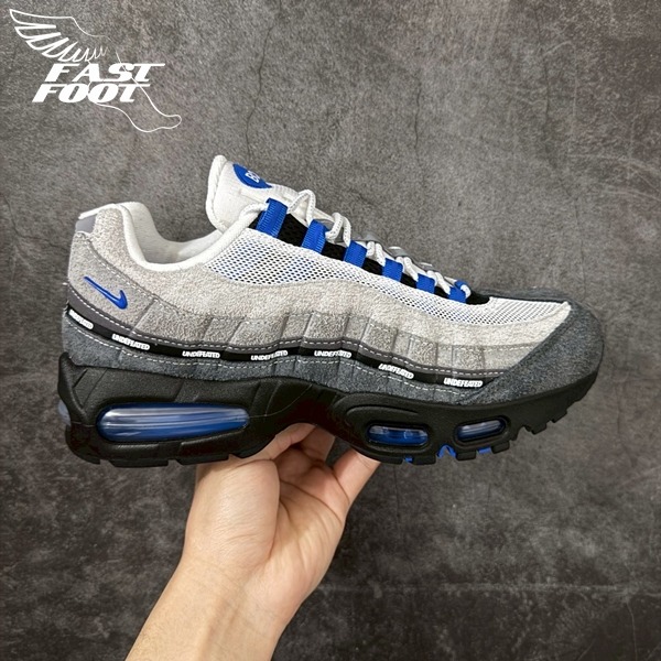 快腳🔎 UNDEFEATED X NIKE AIR MAX 95 IB4523-001 黑藍 聯名-細節圖2