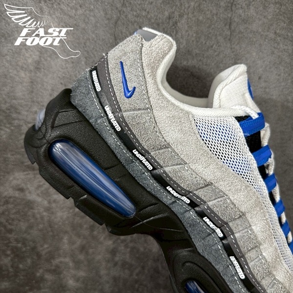 快腳🔎 UNDEFEATED X NIKE AIR MAX 95 IB4523-001 黑藍 聯名-細節圖7