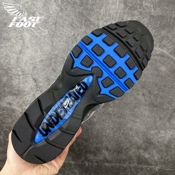 快腳🔎 UNDEFEATED X NIKE AIR MAX 95 IB4523-001 黑藍 聯名-細節圖9