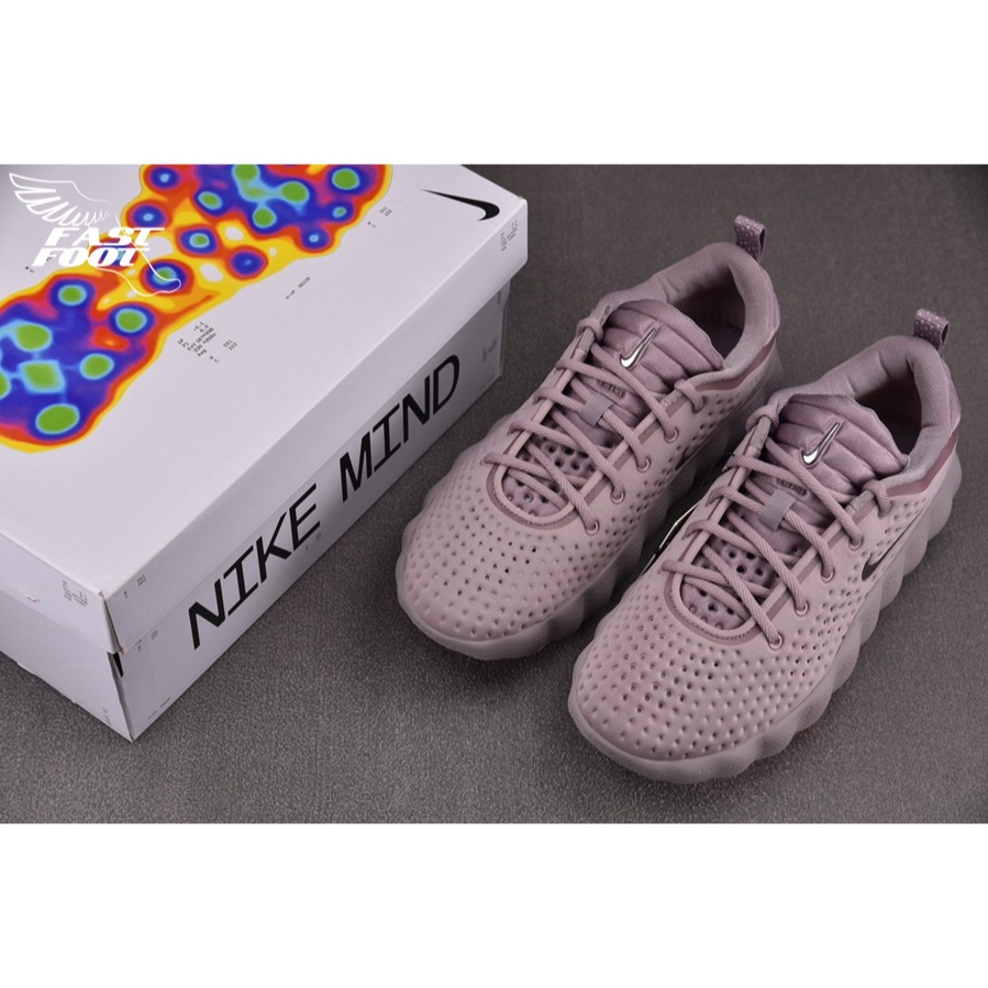 快腳🔎 NIKE MIND 002 LIGHT VIOLET 芋紫 HQ4310-200 恢復 慢跑鞋-細節圖3