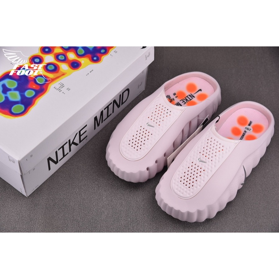 快腳🔎 NIKE MIND 001 PEARL PINK 拖鞋 穆勒拖 訓練鞋 粉色 HQ4309-610-細節圖3