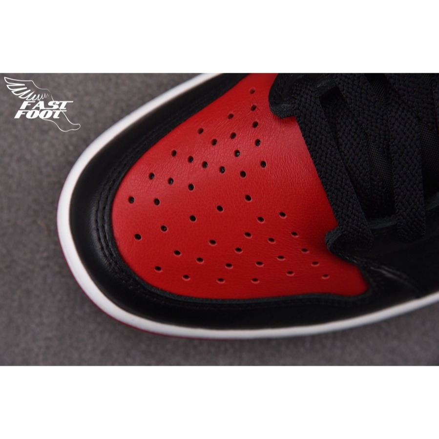快腳🔎 Jordan 1 Retro Low OG Banned 低筒 黑紅 禁穿 IW6276-001-細節圖4