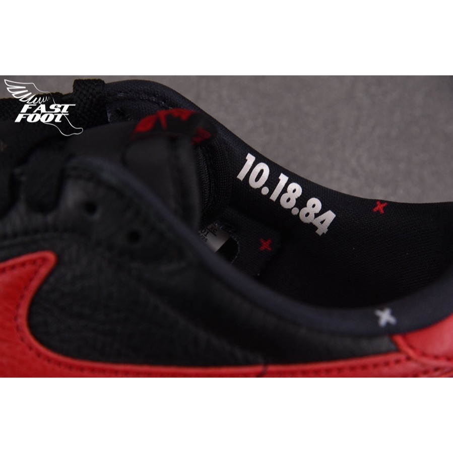 快腳🔎 Jordan 1 Retro Low OG Banned 低筒 黑紅 禁穿 IW6276-001-細節圖6