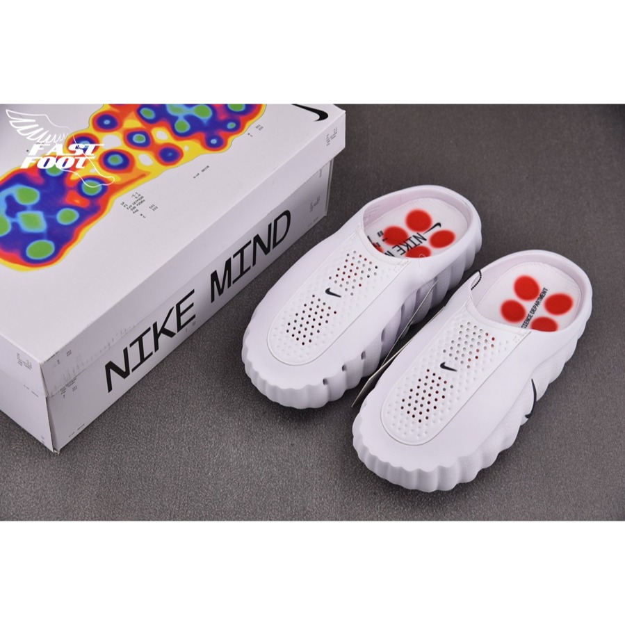 快腳🔎 NIKE MIND 001 全新科技 賽前穆勒鞋 拖鞋 恢復拖鞋 科技 HQ4307-101-細節圖3
