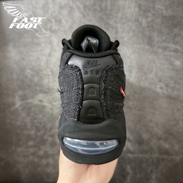 快腳🔎 Air Max 95 x Levi＇s® Black 全黑 經典黑牛仔聯名 HM4743-001-細節圖8
