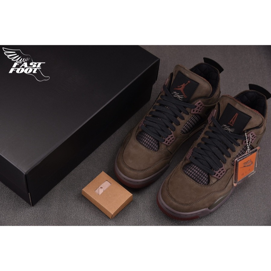 快腳🔎 A Ma Maniere x Air Jordan 4 深棕 聯名 四代 IF3102-200-細節圖5