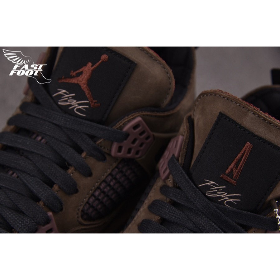 快腳🔎 A Ma Maniere x Air Jordan 4 深棕 聯名 四代 IF3102-200-細節圖7