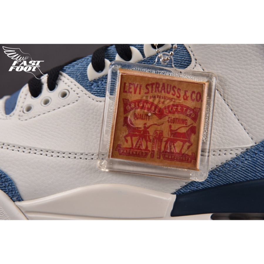 快腳🔎 Levis x Air Jordan 3 All-Star 聯名 藍牛仔 IR0912-400-細節圖6