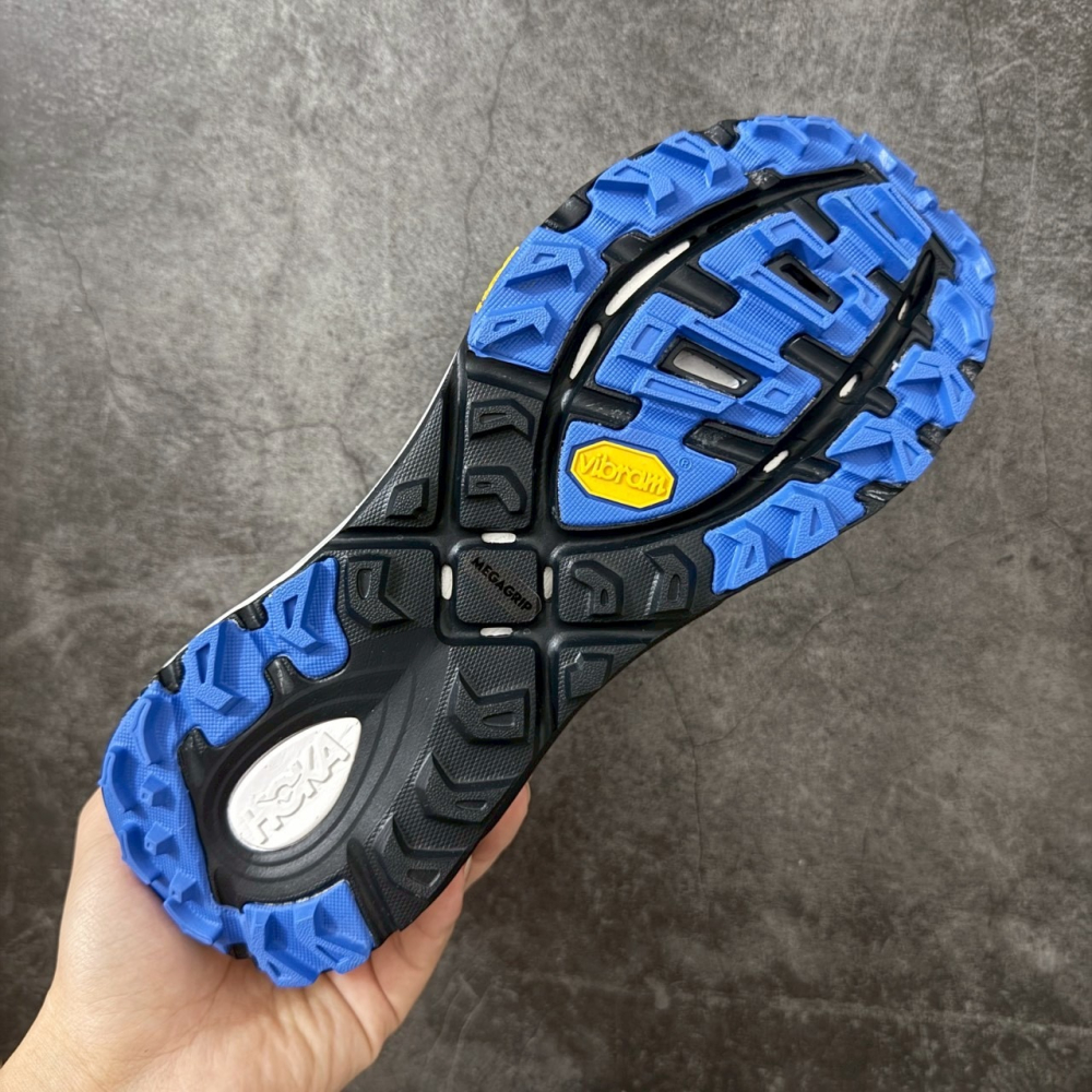 快腳🔎 Hoka One One Mafate Speed 2 白黑藍 旗艦越野鞋 1126851-細節圖10