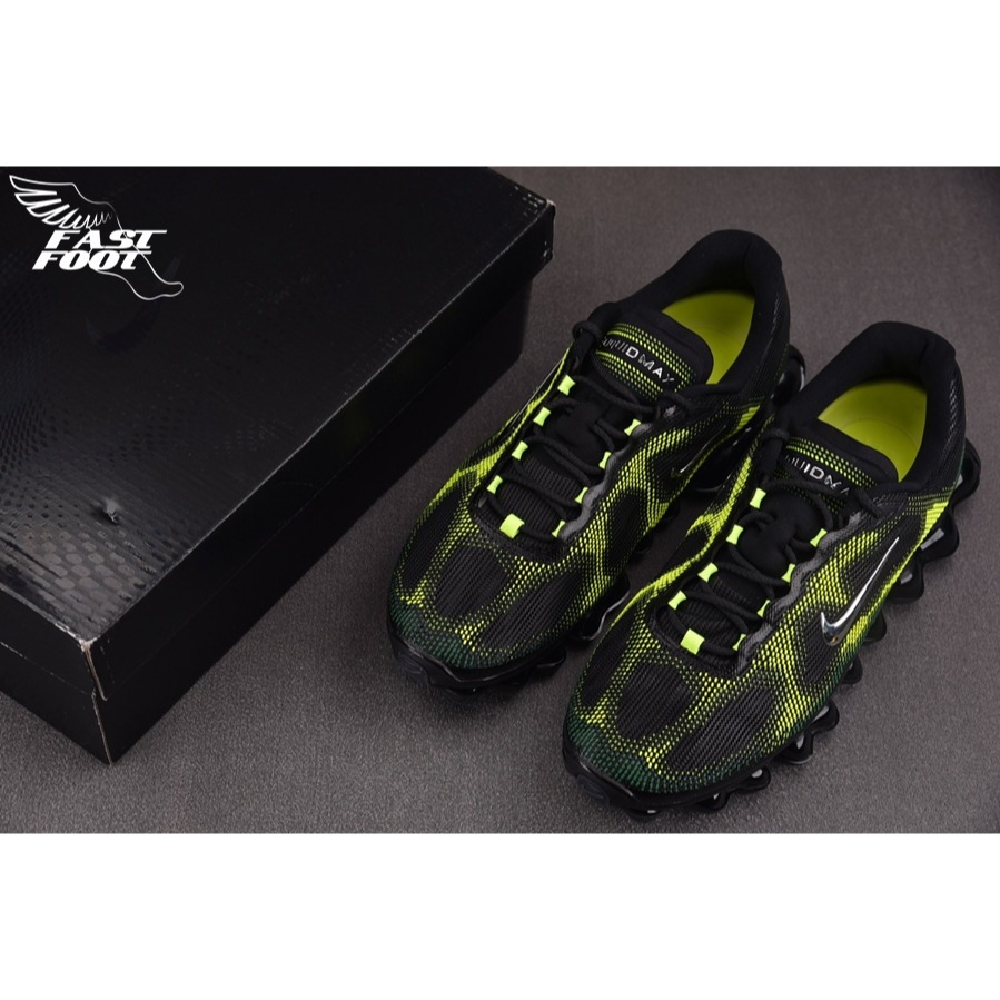 快腳🔎 Nike AIR LIQUID MAX 液態金屬 毒箭蛙 黑綠 IQ7634-001-細節圖3