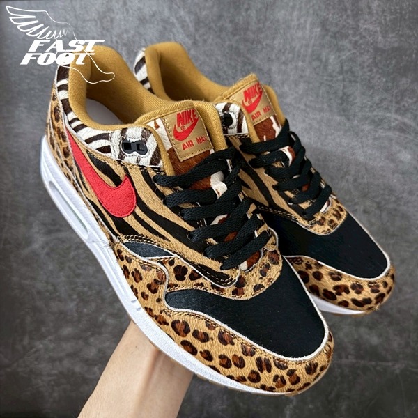 快腳🔎 NIKE AIR MAX1 ATMOS 四獸紋 2代豹紋 斑馬 虎紋 馬毛 AQ0928-700-細節圖3