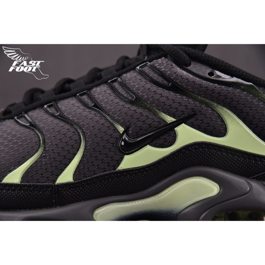 快腳🔎 Nike Air Max Plus 男鞋 灰 黑 氣墊 綠火焰 運動鞋 DM0032-035-細節圖5