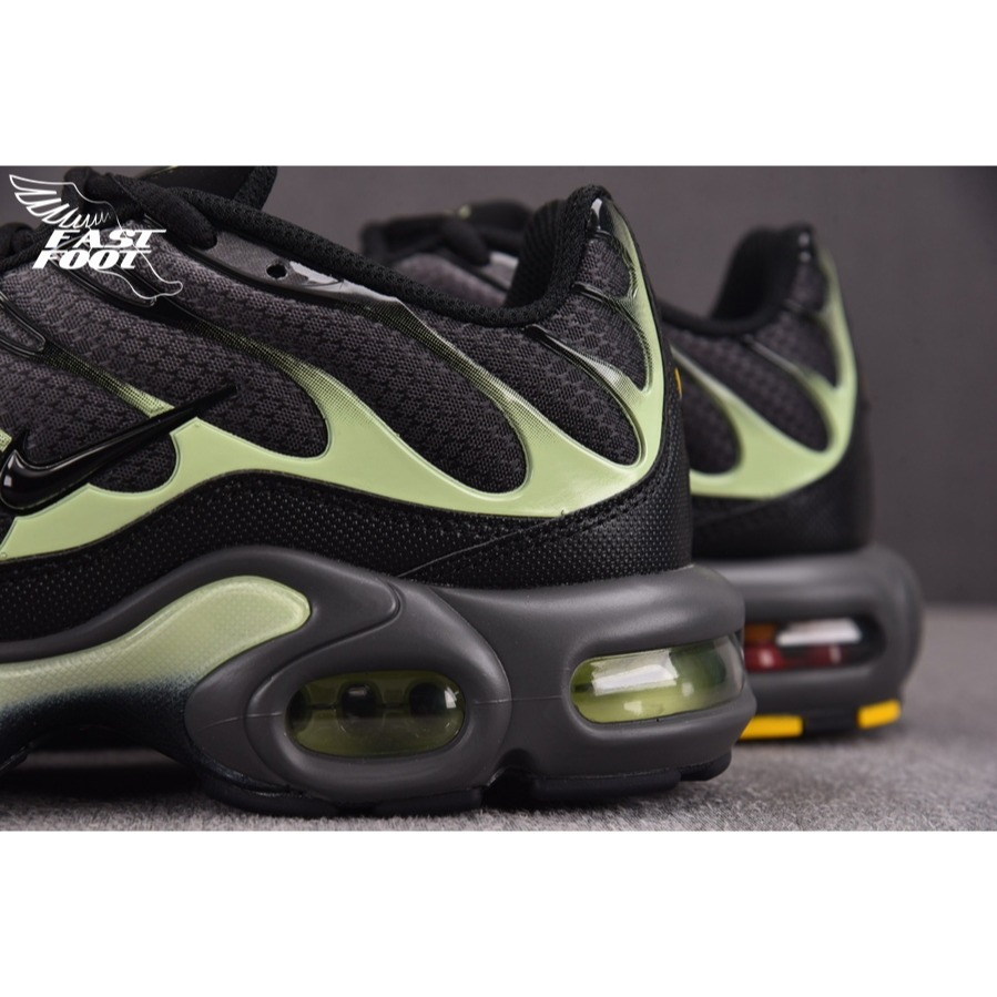 快腳🔎 Nike Air Max Plus 男鞋 灰 黑 氣墊 綠火焰 運動鞋 DM0032-035-細節圖6