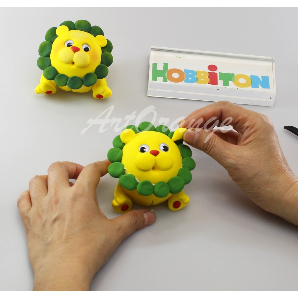 哈比特超輕土 超輕黏土  (白色/有色) 100克/包-細節圖5