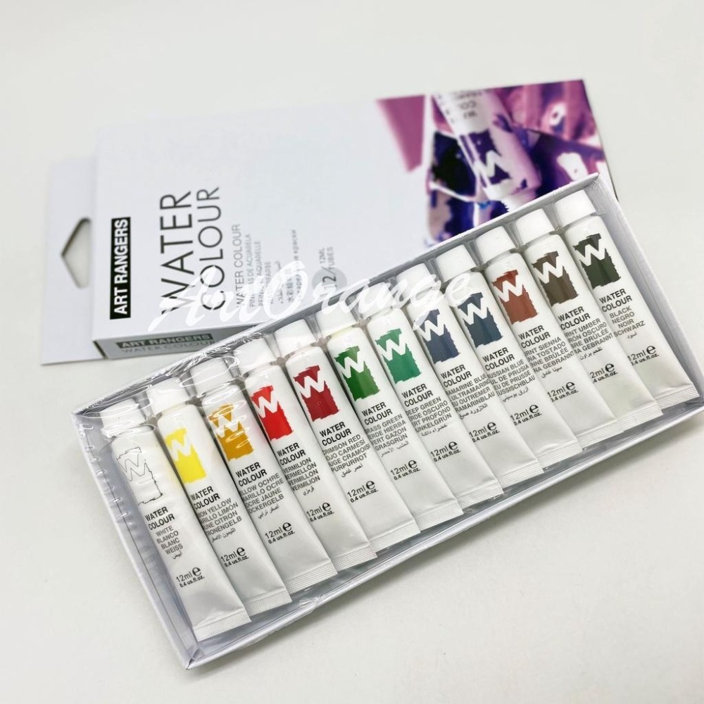 美邦水彩顏料 12色x12ml-細節圖2
