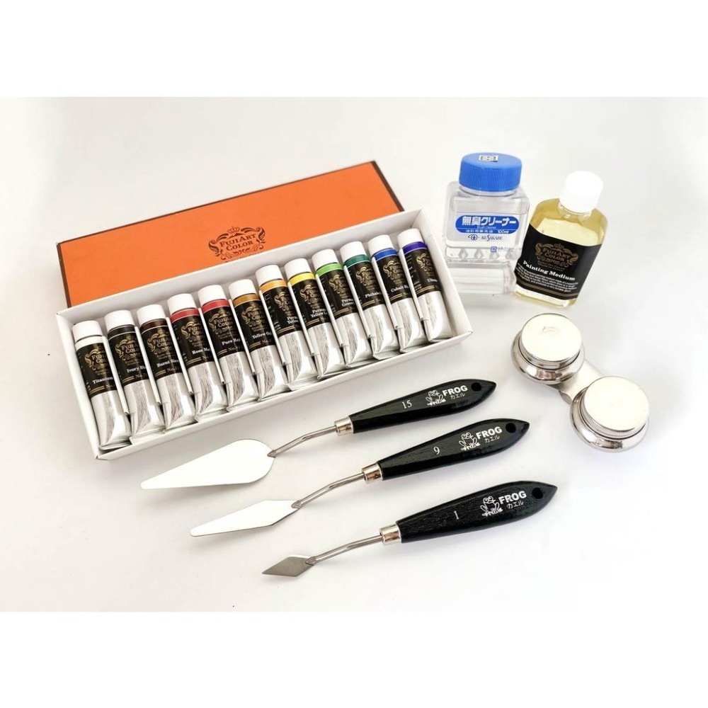 FROG 蛙印油畫專用刀 油畫畫刀 調色畫刀 壓克力畫刀 美術刮刀 美術畫刀 顏料刮刀-細節圖3