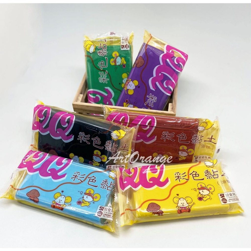 QQ油性彩色黏土 油土 油性黏土-細節圖2