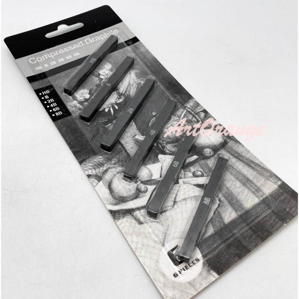 素描石墨條 壓縮石墨條 素描專用 素描用筆-細節圖2