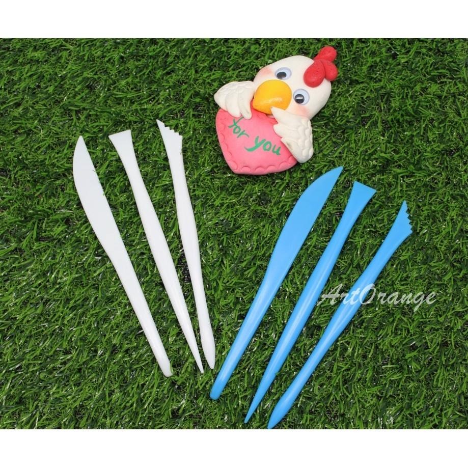黏土工具組 3支入/5支入 黏土DIY工具-細節圖2