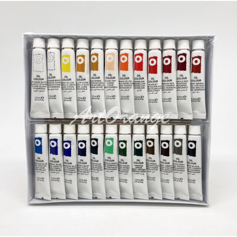 ART RANGERS 美邦油畫顏料 24色x12ml-細節圖2