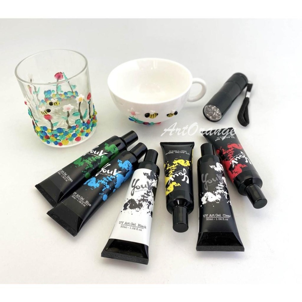 YouV. UV彩繪膠 (六色組)-細節圖2