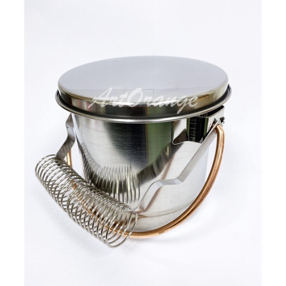 特大不銹鋼油畫洗筆筒 插筆式油畫洗筆筒 洗筆壺-細節圖3