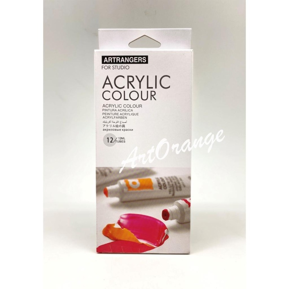 ART RANGERS 美邦壓克力顏料 12色x12ml-細節圖2