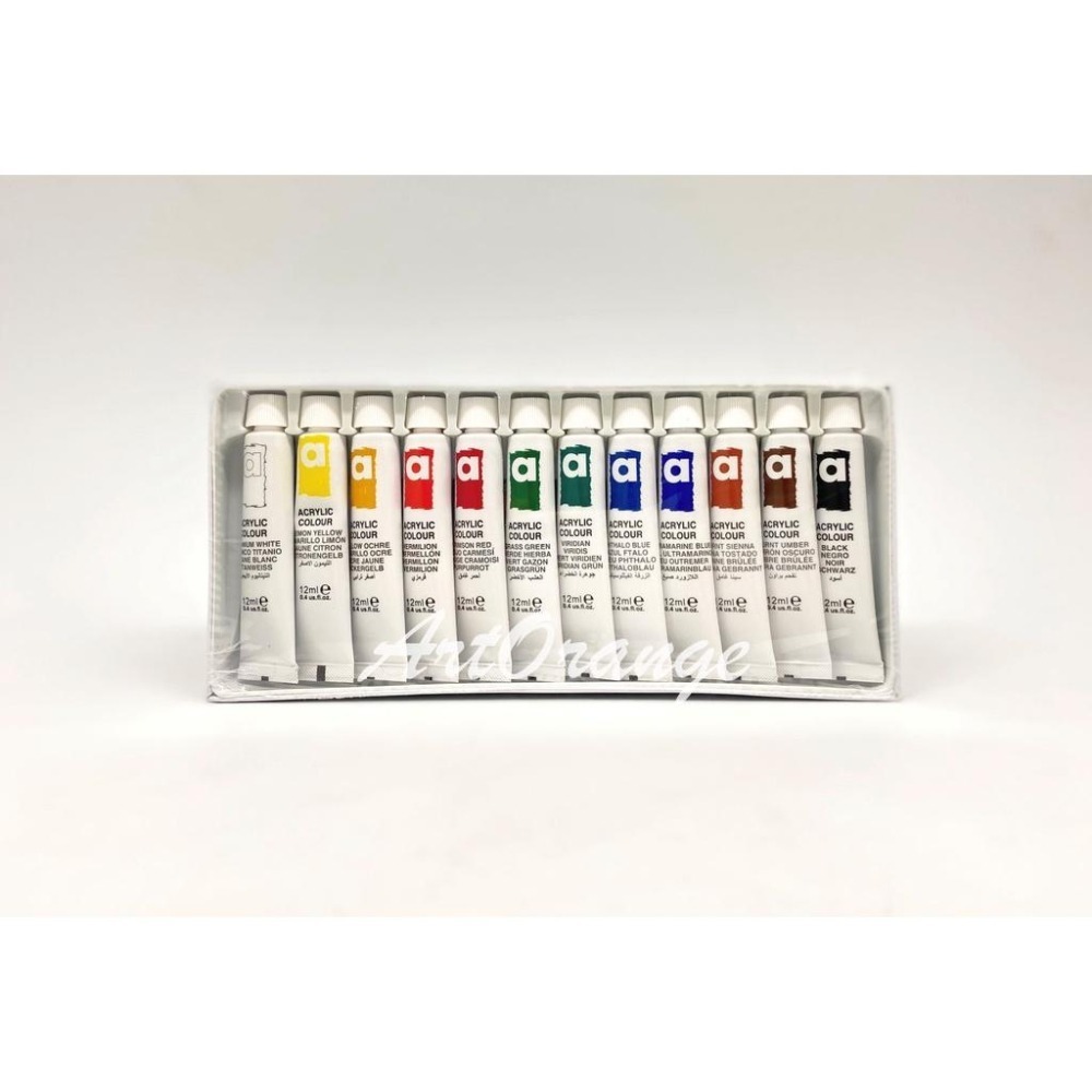 ART RANGERS 美邦壓克力顏料 12色x12ml-細節圖2