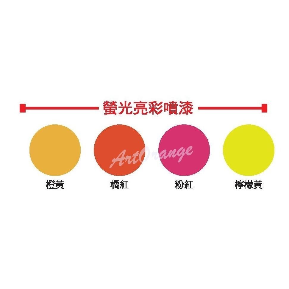 恐龍螢光亮彩噴漆 (4色) 高顯色/超快乾/遮蓋力佳 螢光噴漆 腳踏車改裝DIY 舞台道具 標示漆 安全警示-細節圖2