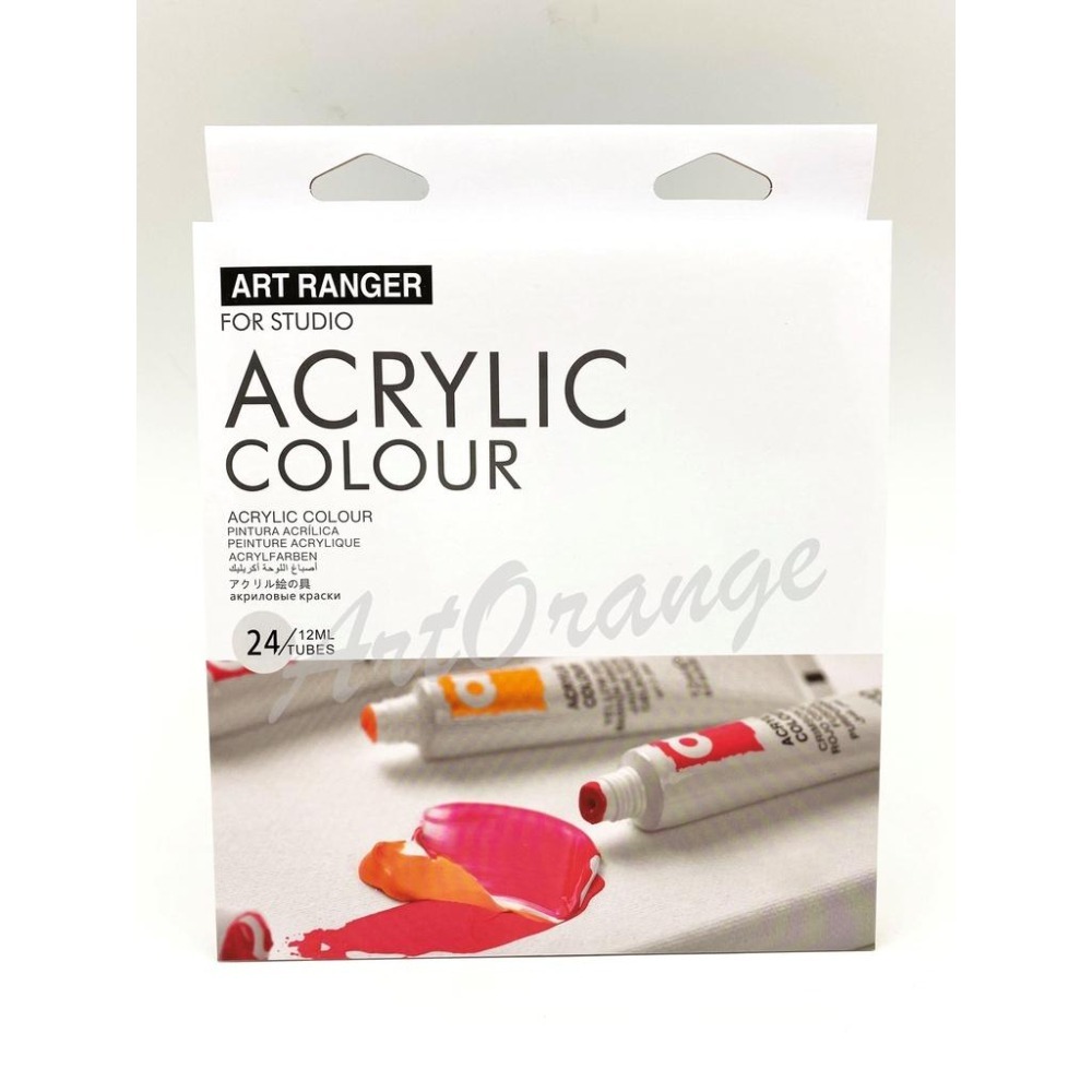 ART RANGERS 美邦壓克力顏料 24色x12ml-細節圖2