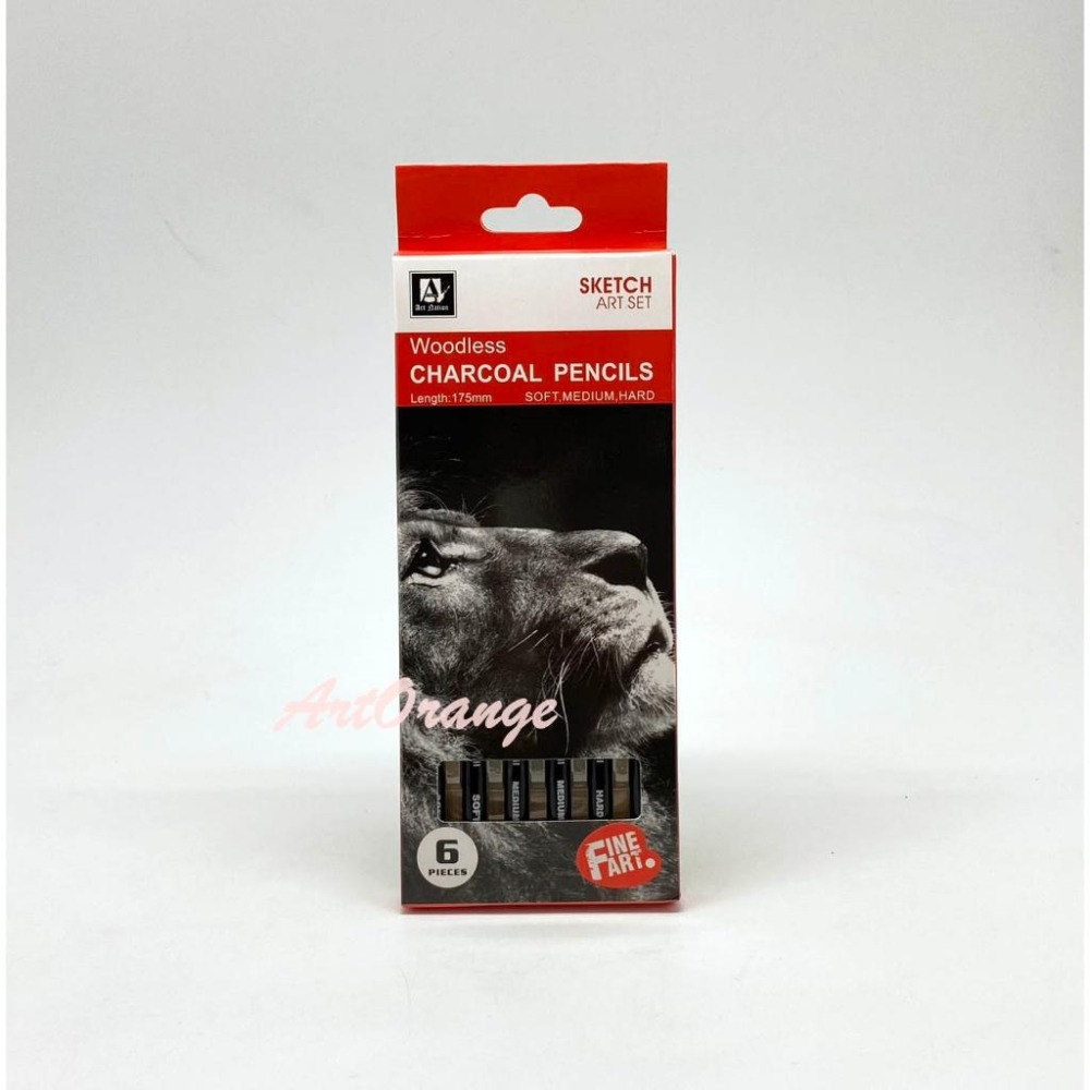 無木碳精筆 素描鉛筆 石墨筆 石墨素描筆-細節圖2