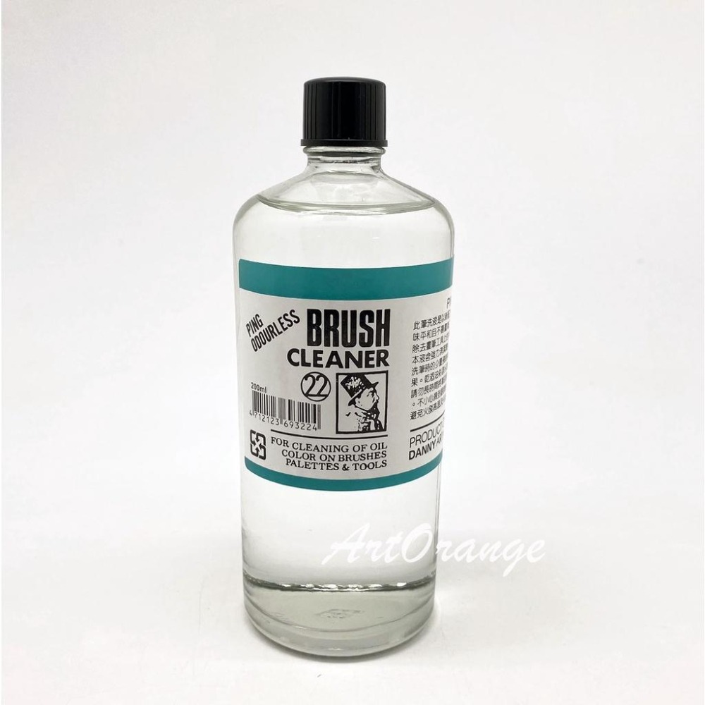 老人牌 JANUA 油畫筆洗液系列 #22 PING筆洗液 200ml / 1000ml-細節圖2