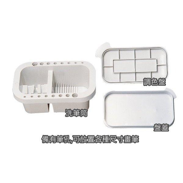 萬事捷 211 專家型洗筆筒 調色盤 LOEW CORNELL-細節圖2