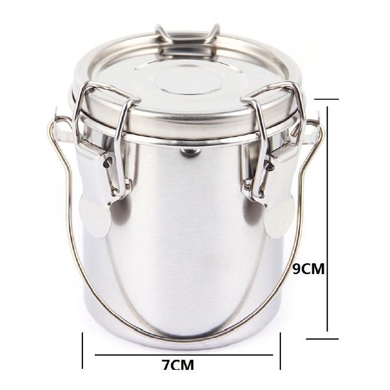 3扣小洗筆筒 油畫不銹鋼洗筆筒-細節圖3